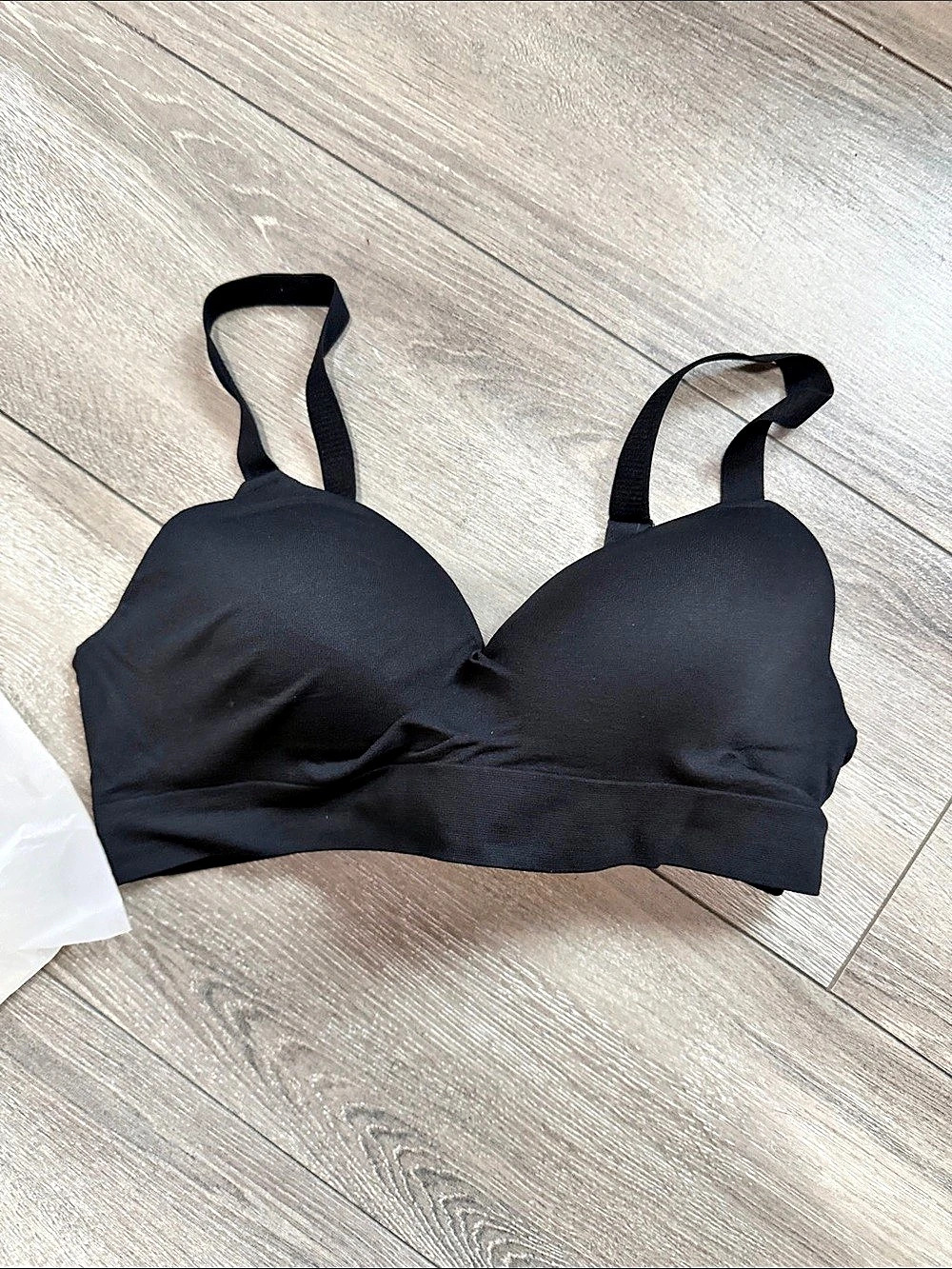 truekind Supportive Comfort Wireless Shaping Bra Wireless Black XL NWT
